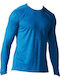 adidas Supernova Tee Long Sleeve Athletic Blouse Blue