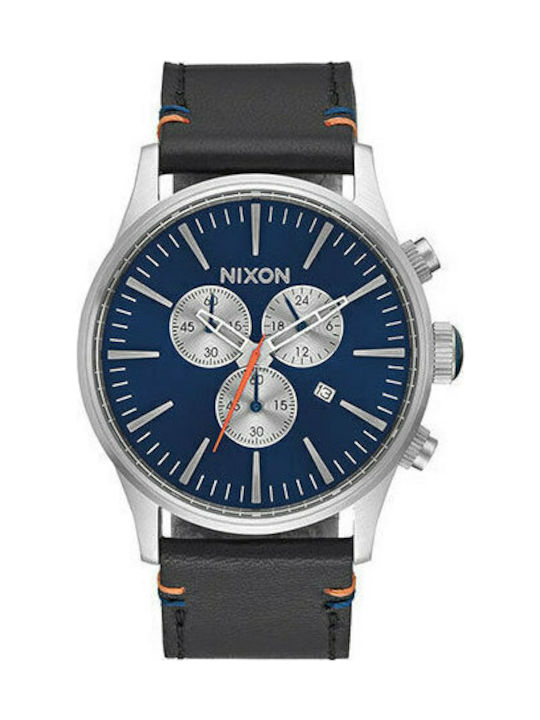 Sentry chrono sales leather watch