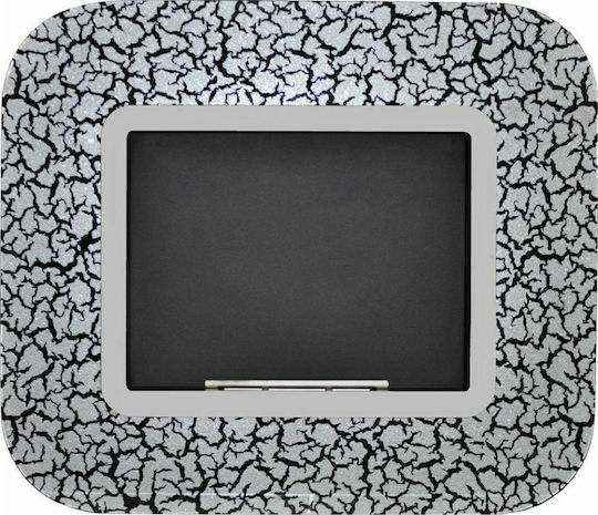 EcoHot Bio Silver Wandmontiert Bioethanol Kamine Innenbereich Silber 92x15.5x80cm