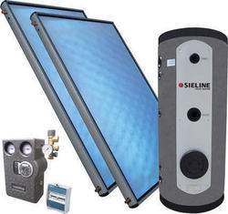 Sieline HW Erzwungene Zirkulation Wassererwärmungssysteme 200Es/4m² Glas mit zwei Lichtmaschinen Dreifache Energie