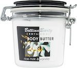 Bettina Barty Rice Milk & Vanilla Feuchtigkeitsspendendes Butter Körper mit Duft Vanille 400ml