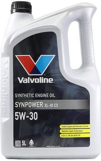 Valvoline SynPower XL-III Συνθετικό Λάδι Αυτοκινήτου 5W-30 5lt