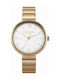 Daisy Dixon Vixctoria Watch with Pink Gold Metal Bracelet