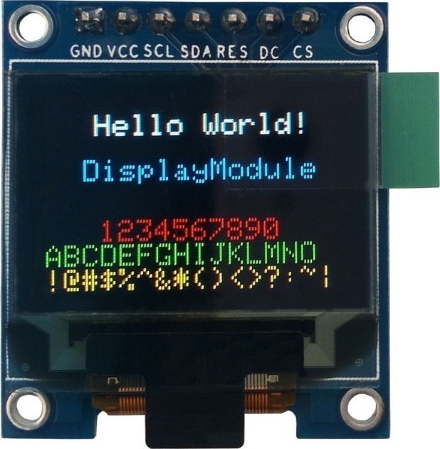 Full color oled display with spi 0 95 ssd1331 skroutz gr