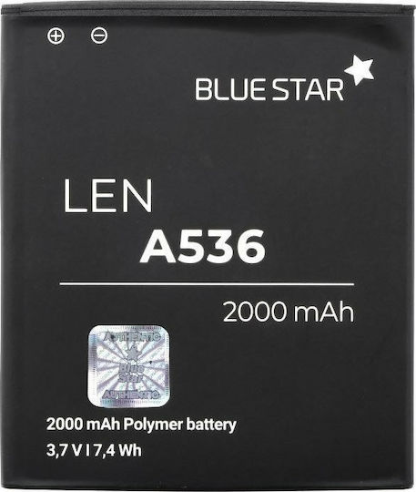Blue Star Baterie de înlocuire compatibilă 2000mAh pentru Lenovo A536
