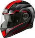 Airoh Movement S Faster Red Gloss Motorradhelm Volles Gesicht DOT / ECE 22.05 MVSFS55