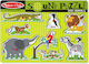 Kinder Steckpuzzle Sound Puzzle - Zoo Animals für 2+ Jahre 8pcs Melissa & Doug
