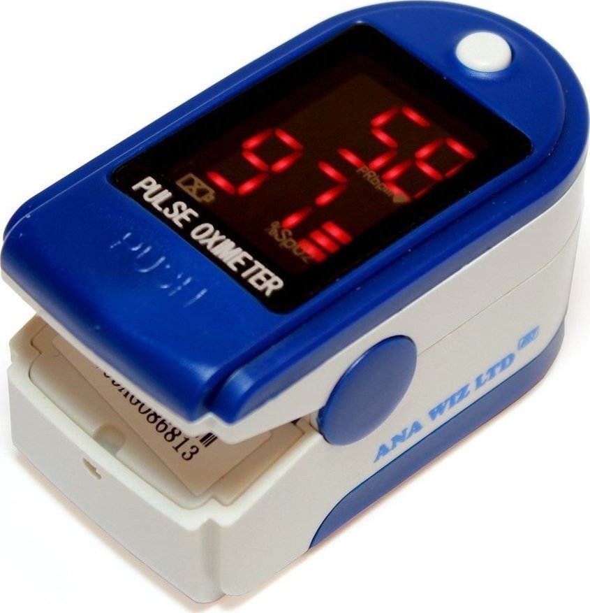Ana Wiz Finger Pulse Oximeter with Colour Waveform Display Skroutz.gr