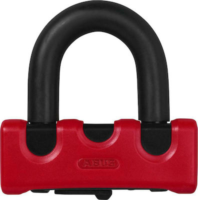 Abus Granit Power XS 67 Motorcycle Disc Brake Lock with 14mm Pin in Red