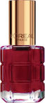 L'Oreal Paris Color Riche Le Vernis Gloss Βερνίκι Νυχιών Μακράς Διαρκείας Κόκκινο 554 Carmin Parisien 13.5ml