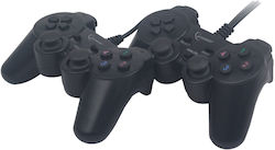 Gembird Wired Gamepad for PC Black