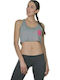 BodyTalk 161-908721 Women's Athletic Blouse Sleeveless Gray