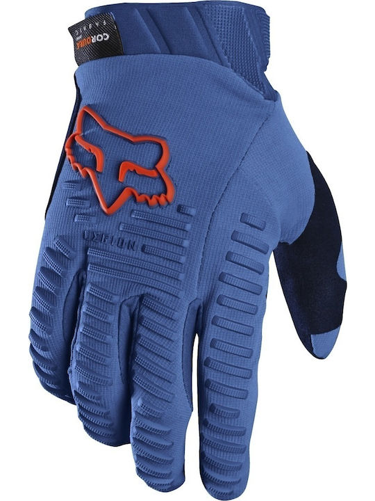 Fox Legion Summer Men's Motocross Gloves Blue