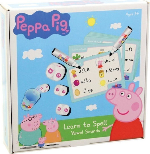 Giochi Preziosi Συλλαβίζω με την Πέππα Εκπαιδευτικό Παιχνίδι Γνώσεων για 3+ Ετών