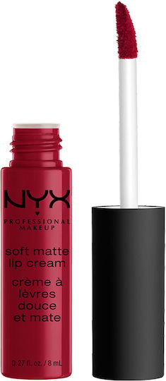 NYX Professional Makeup Soft Matte Lip Cream Long Lasting Liquid Lipstick Matte 10 Monte Carlo 8ml