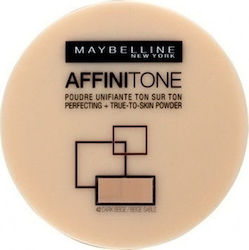 Maybelline Affinitone Tone-on Tone Powder Puder 42 Dark Beige 9gr