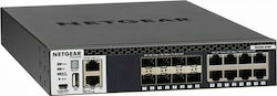 NetGear M4300-8X8F Managed L3 Switch with 8 Gigabit (1Gbps) Ethernet Ports and 8 SFP Ports