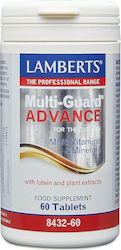 Lamberts Multi-Guard Advance Multivitamin für Energie, Stärkung des Immunsystems & die Haare geeignet für Erwachsene 50+ 60 Registerkarten