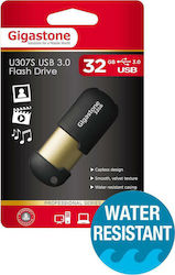 Gigastone U307S Professional Series 32GB USB 3.0 Stick Μαύρο