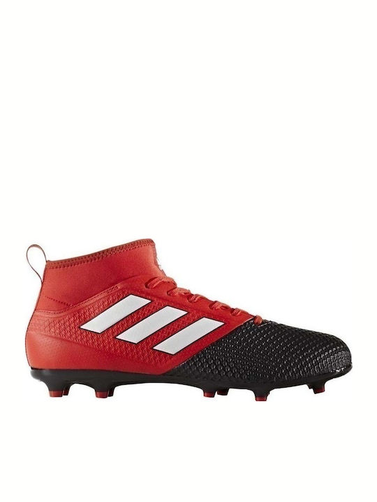 Adidas Ace 17.3 Primemesh FG Ψηλά Ποδοσφαιρικά Παπούτσια με Τάπες Κόκκινα