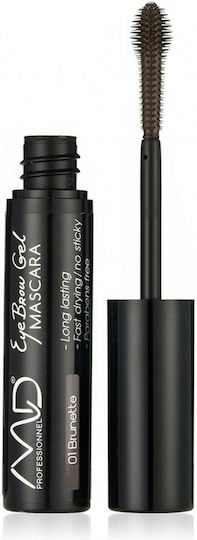 MD Professionnel Eyebrow Gel Mascara For Eyebrows 01 Brunette