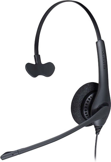 Jabra BIZ 1500 USB Mono Auf dem Ohr Multimedia-Headsets mit Mikrofon und Verbindung USB-A in Schwarz Farbe