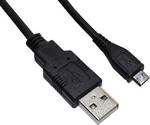 Ancus Regulär USB 2.0 auf Micro-USB-Kabel Schwarz 1m (18047) 1Stück