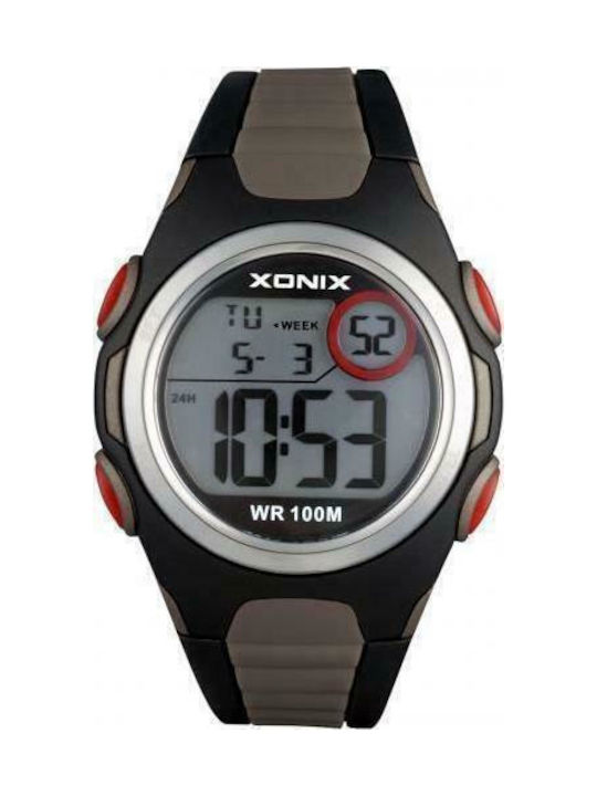 Xonix Digital Watch Battery with Rubber Strap IH-005