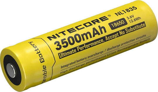 NiteCore NL1835 Презареждаща батерия 18650 Li-ion 3500mAh 3.6V 1бр