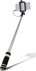 Setty Mini Selfie Stick με Καλώδιο 3.5mm Μαύρο DW_000027