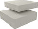 Dunlopillo Exclusive Gray Υπέρδιπλο Ανατομικό Στρώμα Latex 160x200x27cm