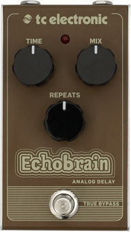 TC Electronic Echobrain Analog Pedals Effect Delay Electric Guitar, Electric Bass and Electroacoustic Instruments