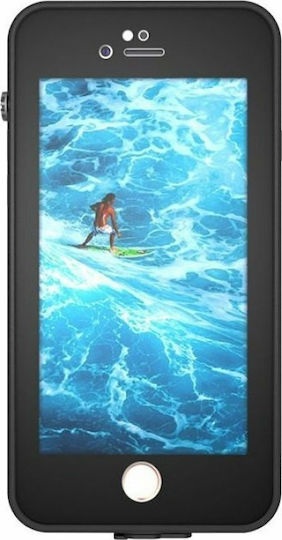 Redpepper Shockproof Waterproof 360 Full Cover Plastic Waterproof Black (iPhone SE 2022/2020)