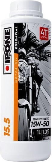 Ipone 15.5 Semi-synthetic Motorcycle Oil for Four-Stroke Engines 15W-50 1lt