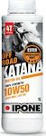 Ipone Off Road Katana Συνθετικό Λάδι Μοτοσυκλέτας για Τετράχρονους Κινητήρες 10W-50 1lt