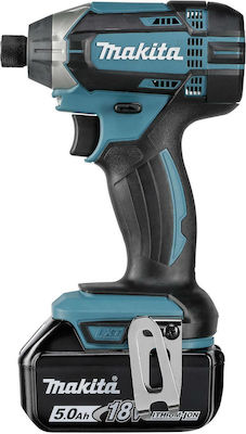 Makita Παλμικό Κατσαβίδι Μπαταρίας 18V 2x5Ah