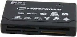 Esperanza EA-119 Card Reader για SD/microSD/MemoryStick/CompactFlash/xD EA119 Esperanza EA-119 Card Reader για SD/microSD/MemoryStick/CompactFlash/xD EA119