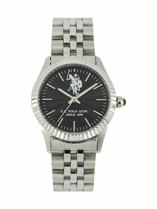 U.S. Polo Assn. Azure Γυναικείο Ρολόι 30mm Μπατ...