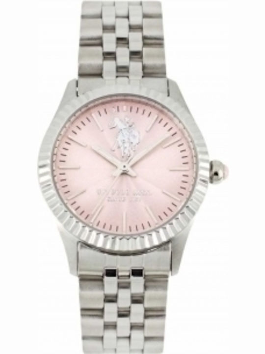U.S. Polo Assn. Azure Γυναικείο Ρολόι 30mm Μπατ...