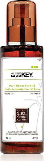 Saryna Key Volume Lift Pure African Shea Λάδι Μαλλιών για Επανόρθωση 50ml