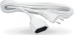 Brennenstuhl Cablu de prelungire cu role cu lungimea de 5m Diametru 2x0.75mm² Albă