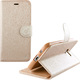 Volte-Tel Leather Gold TPU Gold Book Synthetic Leather Gold (iPhone 8/7 Plus)