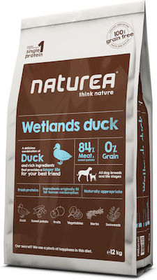 Naturea Wetlands 12kg Trockenfutter für Hunde ohne Getreide mit Ente