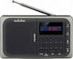 Audioline TR-210 Φορητό Ραδιόφωνο Μπαταρίας με USB Μαύρο