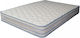 Extra Queen Orthopedic Mattress Double-Sided 160x200x20cm with Springs