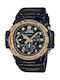 Casio G-Shock Master of G-Sea Gulfmaster Ceas Cronograf Baterie cu Negru Brățară din cauciuc