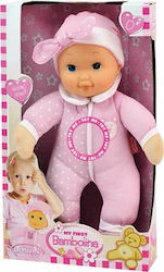 Just Toys Bambolina My First Baby Doll για 0 + Ετών 34 εκ.