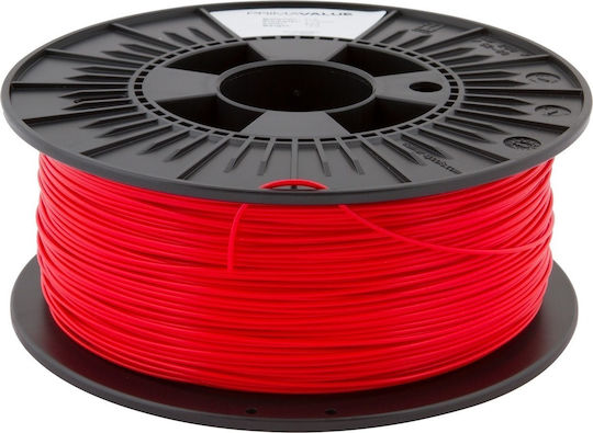 3D Prima PrimaValue PLA 3D Printer Filament 1.75mm Κόκκινο 1kg