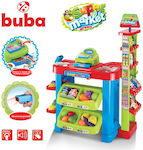 Buba Kids Shop Φορητό Supermarket Green FS819 for 3+ Years Old 80 cm.