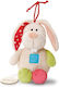 Nici Suspendata Jucărie pentru Leagăn și Cărucior cu muzică Music Box Rabbit pentru 36++ Luni